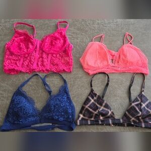 Pink Lace Bralette - Women Intimates & Sleepwear